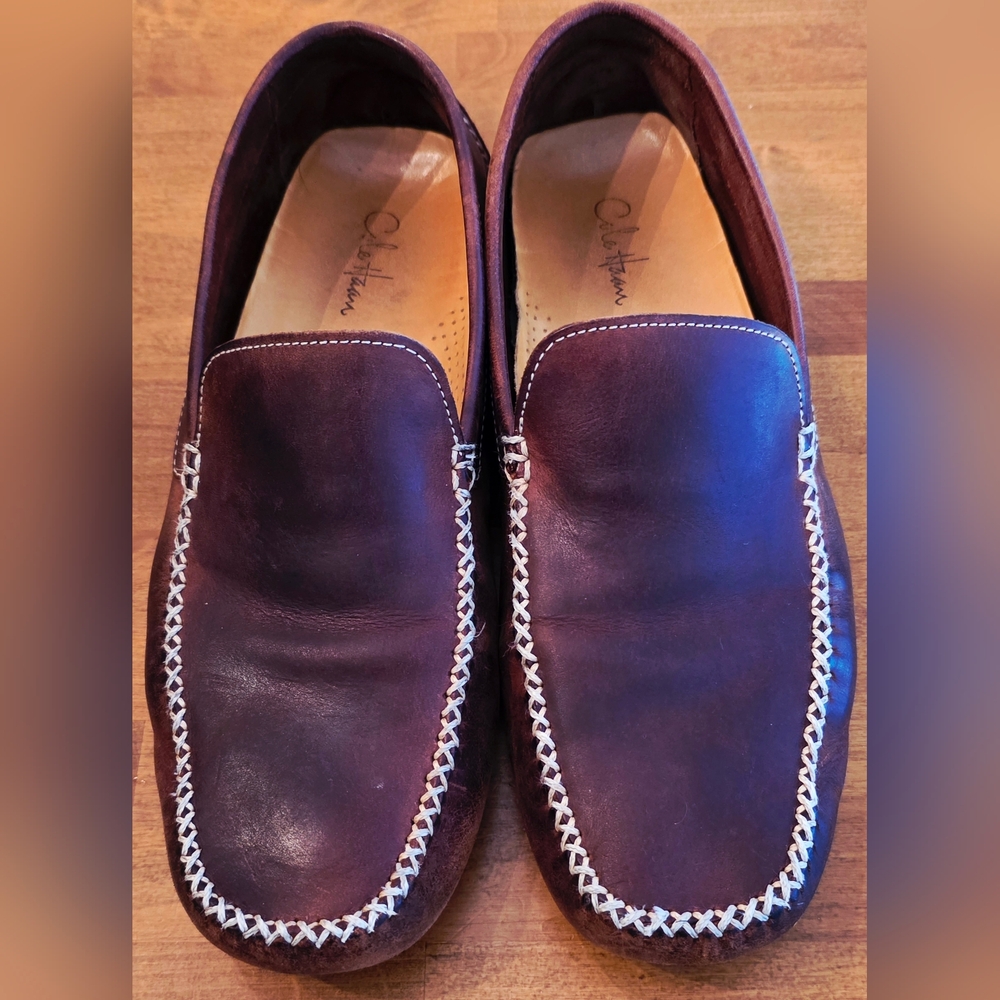 Cole Haan Men's Dark Brown Leather Loafers